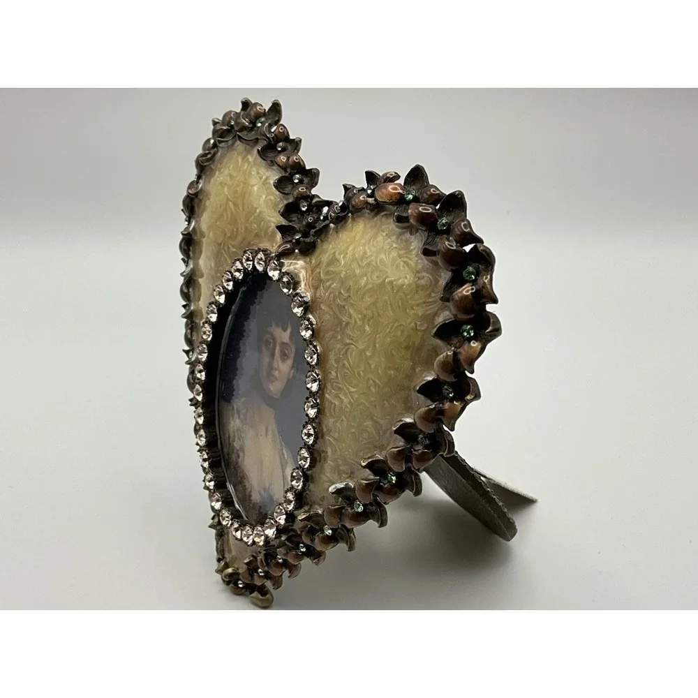 JAY STRONGWATER Oval Golden Enamel 